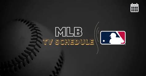 mlb tv schedule today games